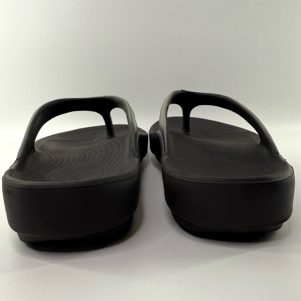 OOFOS OOLALA Luxe Thong Flip Flop Sandals Latte 42/US 11 - Picture 10 of 14